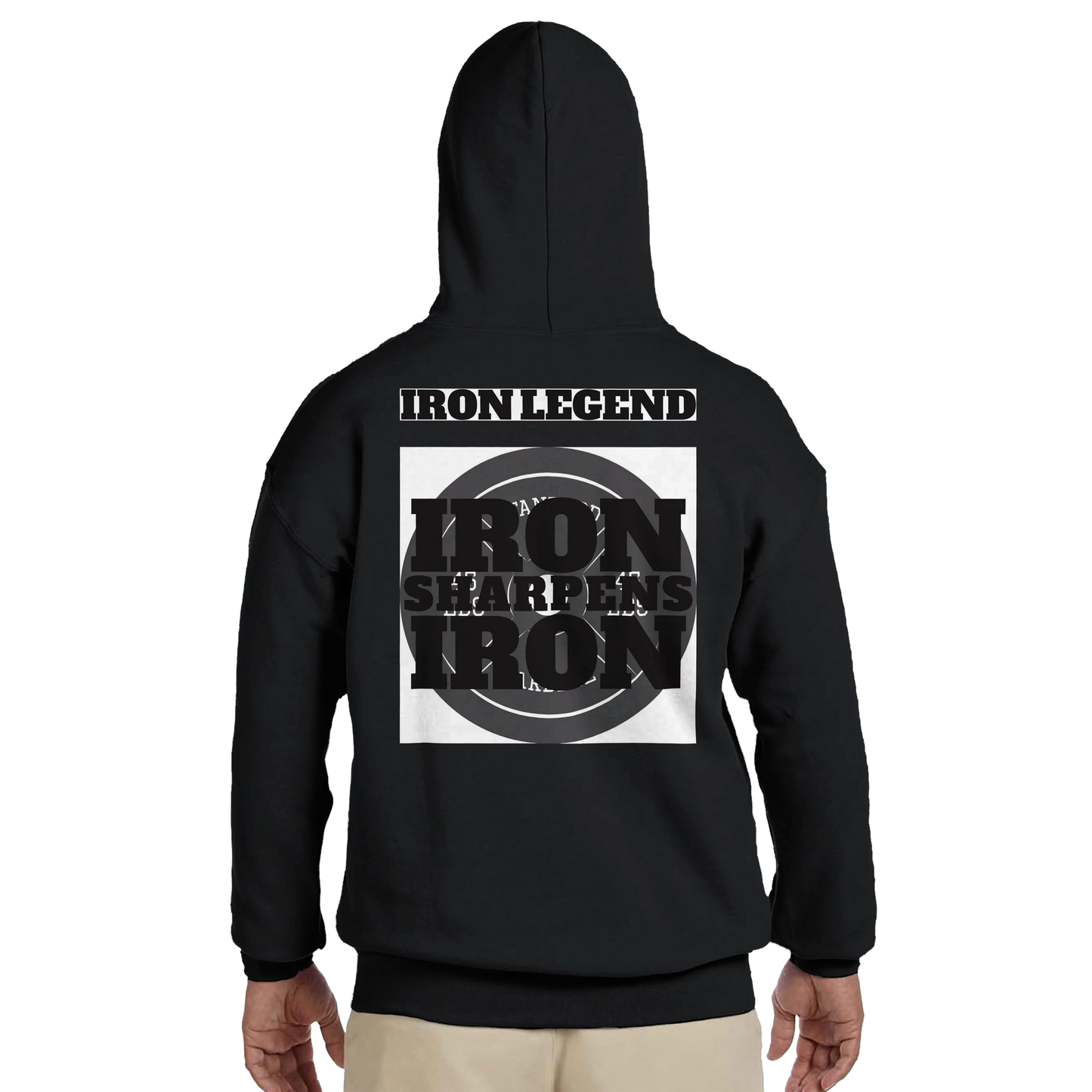 The Iron Legend Proverbs Hoodie - Shadow