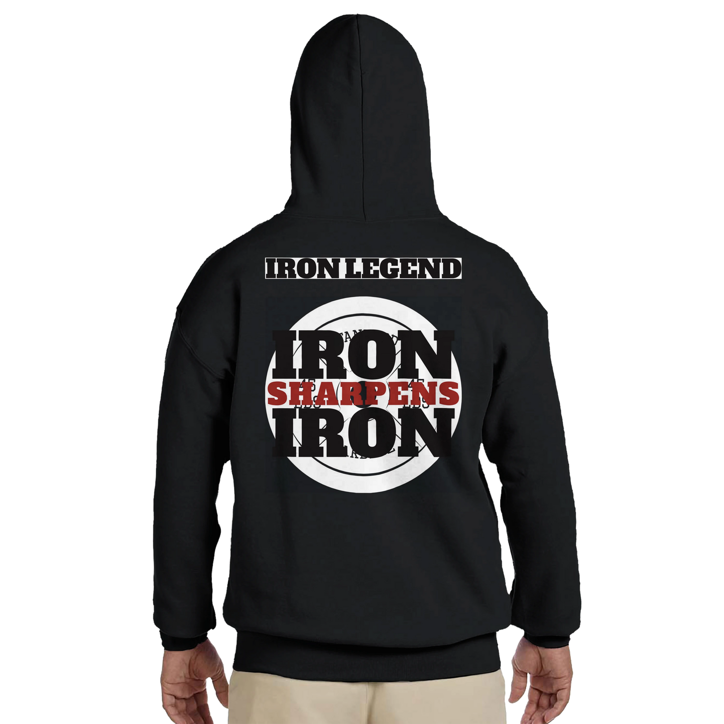 The Iron Legend Proverbs Hoodie - Shadow