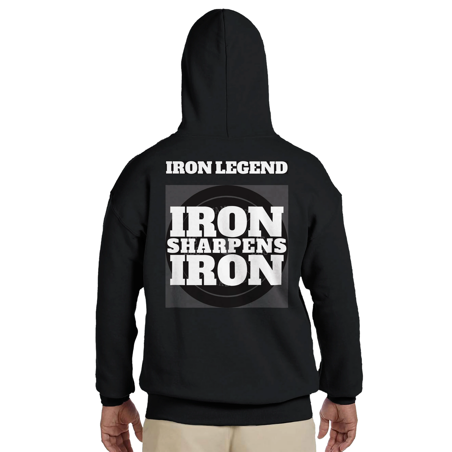 The Iron Legend Proverbs Hoodie - Shadow