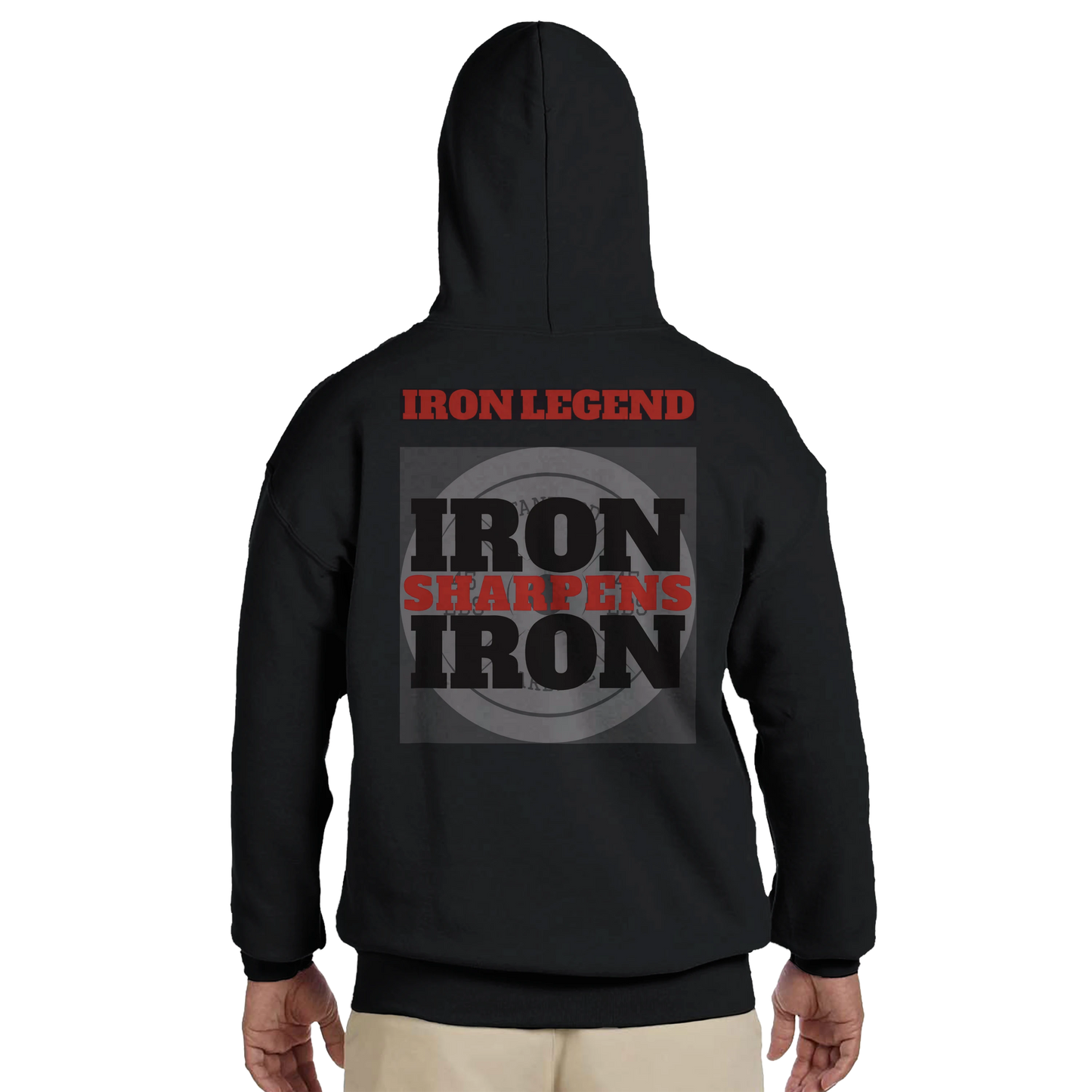The Iron Legend Proverbs Hoodie - Shadow