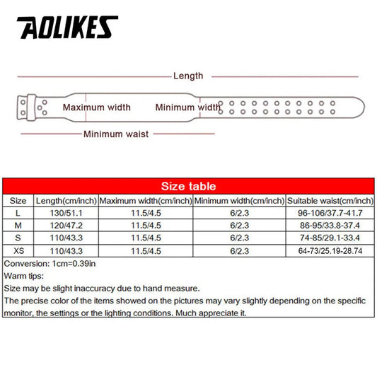 New Wide Weightlifting Belt Bodybuilding Fitness Belts Barbell Powerlifting Training Waist Protector Gym Belt for Back