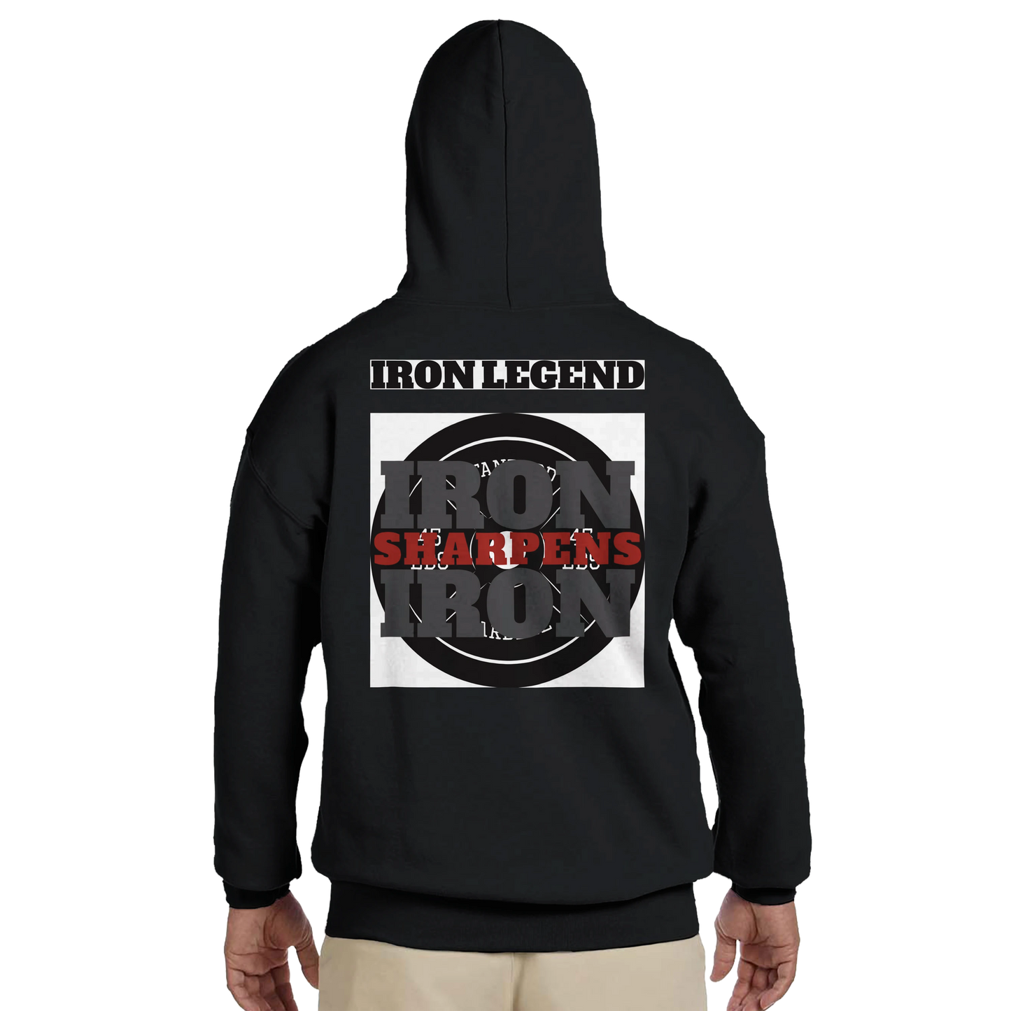 The Iron Legend Proverbs Hoodie - Shadow