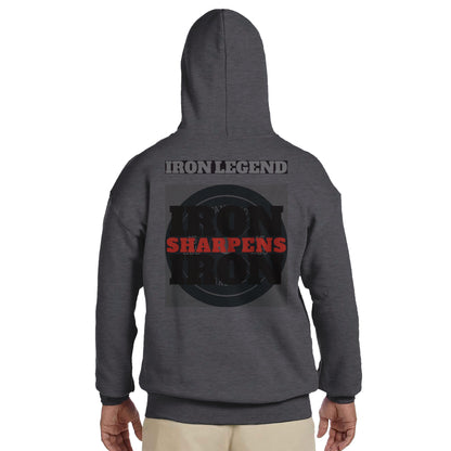 The Iron Legend Proverbs Hoodie - Asphalt