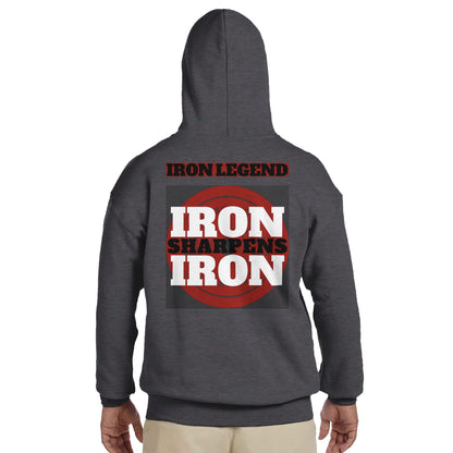 The Iron Legend Proverbs Hoodie - Asphalt