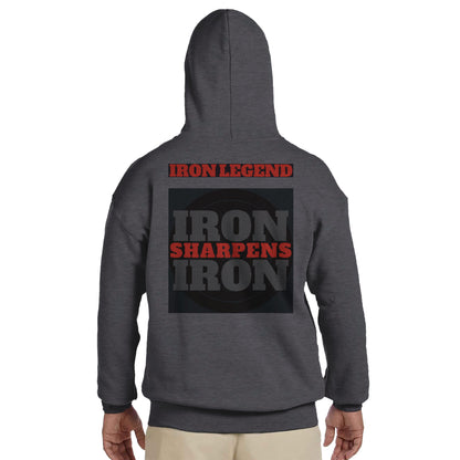 The Iron Legend Proverbs Hoodie - Asphalt