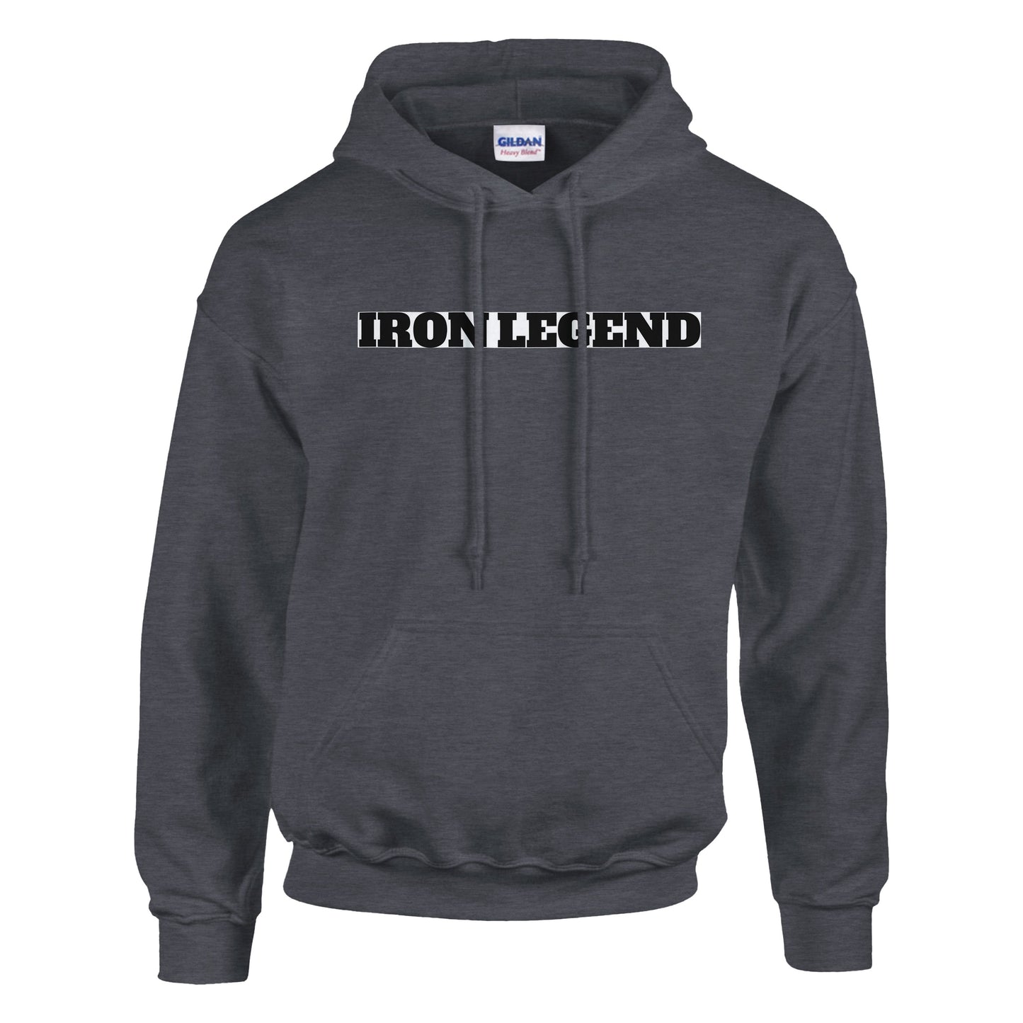The Iron Legend Proverbs Hoodie - Asphalt