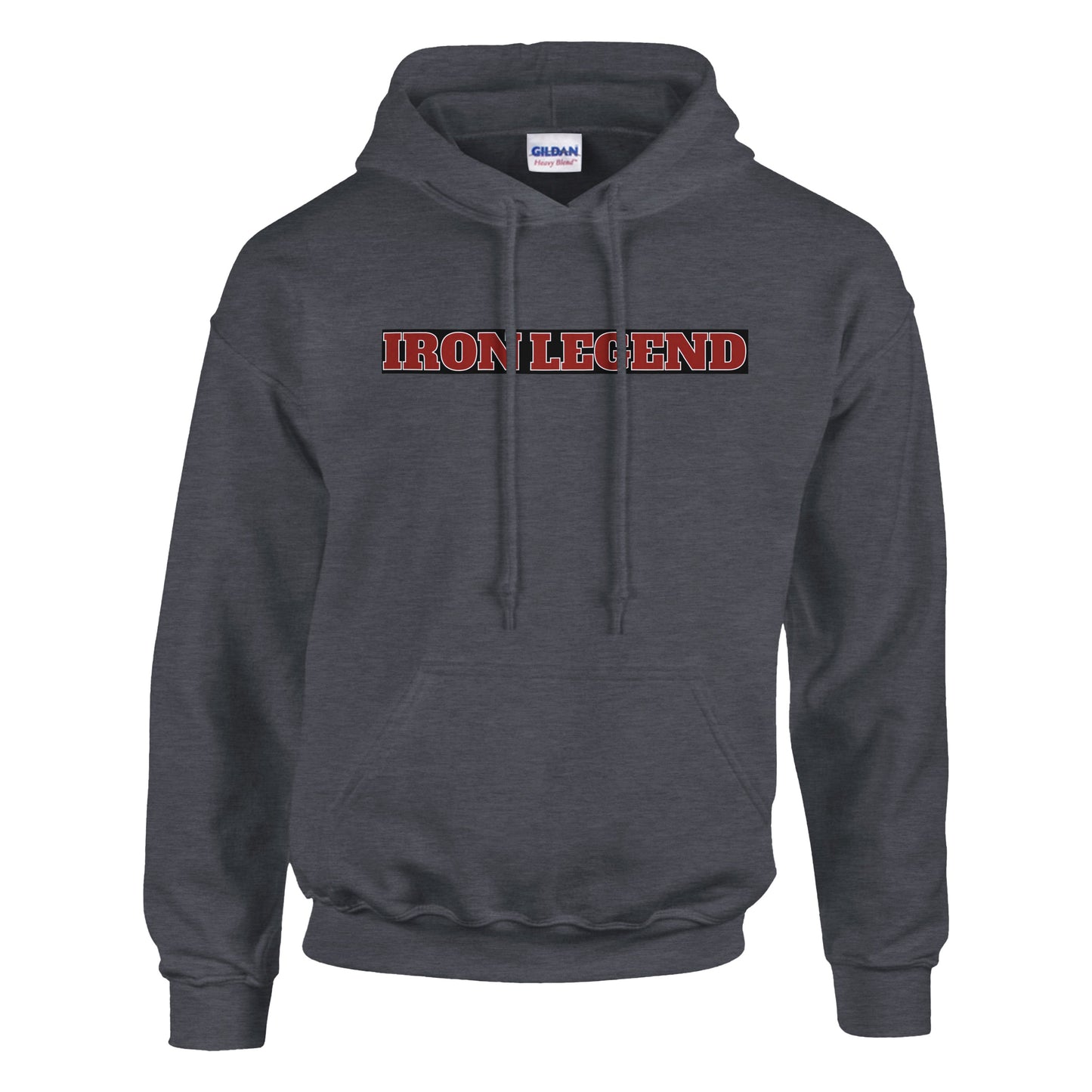 The Iron Legend Proverbs Hoodie - Asphalt